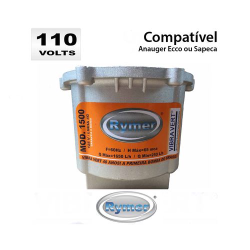 Caneca ou Motor que serve Bomba Submersa Vibratoria Modelo Rymer 1500 em 110/127V