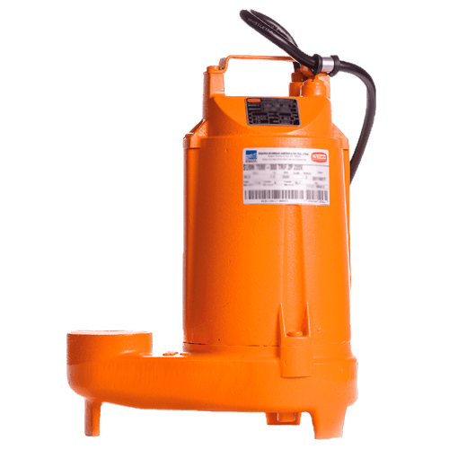 Bomba Drenagem Submersivel Thebe TSBE 300 1,0Cv Rotor de 96,5mm Trifasico Motor Weg IP68 220V