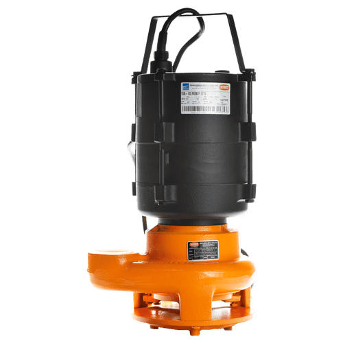 Bomba Drenagem Submersivel Thebe TSB 120 1/2Cv Rotor de 88mm Trifasico Motor Weg IP68 380V