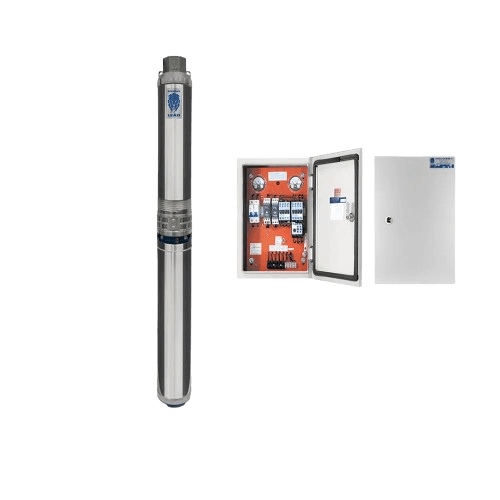 Bomba Submersa Leão 4" Polegadas 4R3RIA-03 1/2Cv 440v Monofasico Com Painel